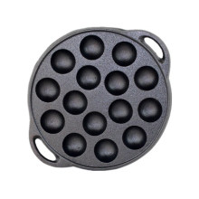 Japanese cast iron takoyaki grill pan Mini cake pan 19Hole